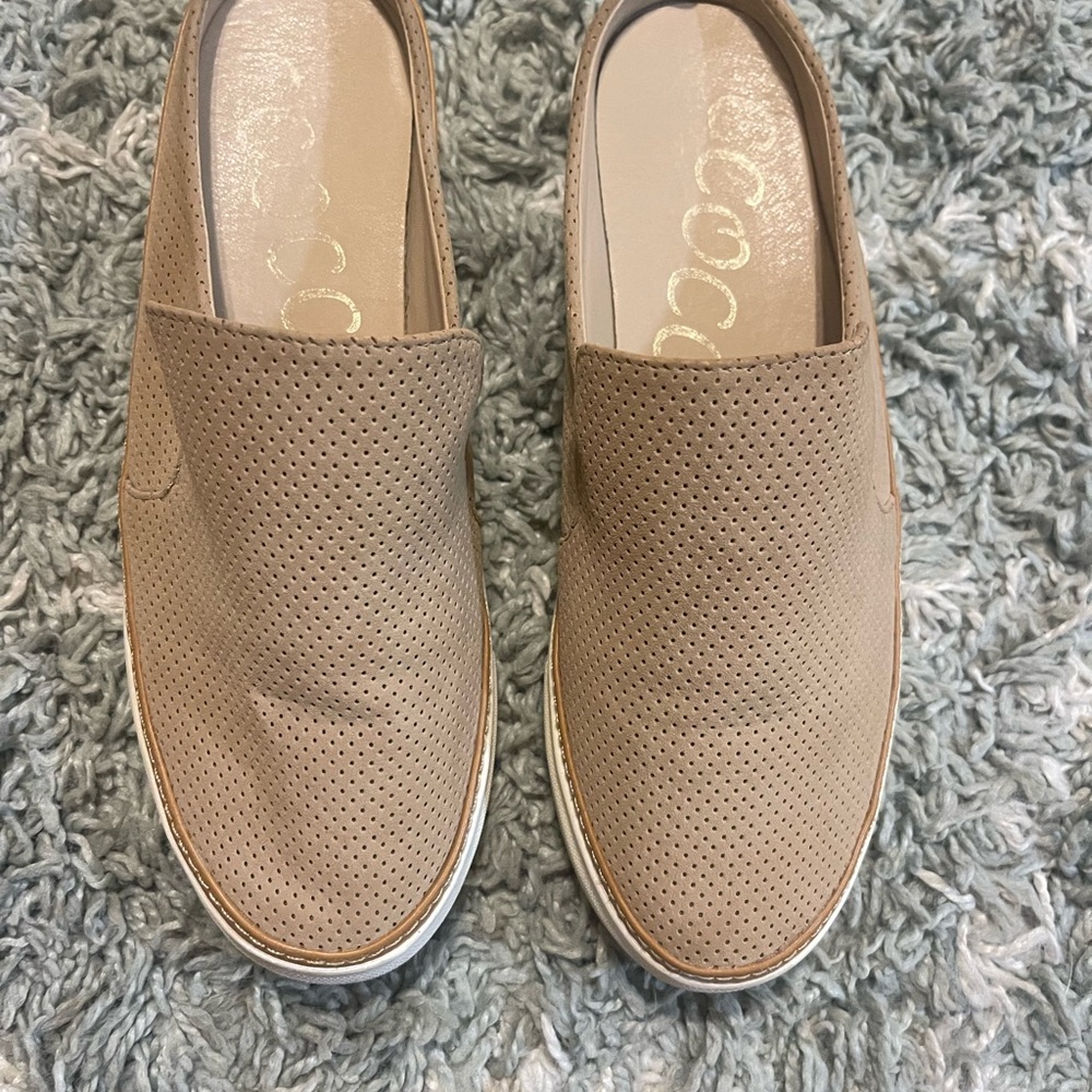 CCOCCI tan slip on sneakers